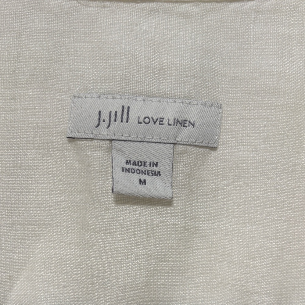 J. Jill Cream Blouse - Picture 3 of 4